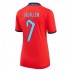 England Jack Grealish #7 Replika Borta matchkläder Dam VM 2022 Korta ärmar